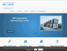 Tablet Screenshot of nachhilfe-maerz.de